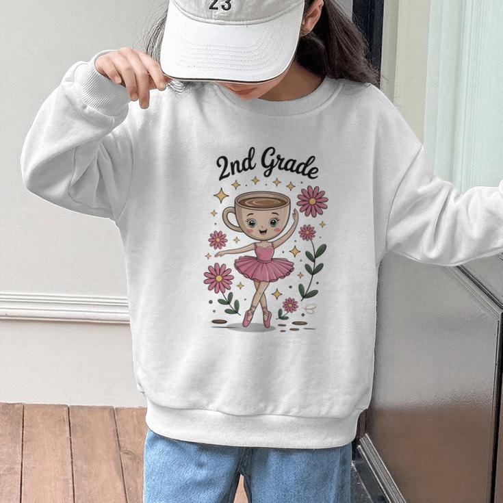 Back To School Italian Brainrot Second Grade Performance Graphic Kid Sweatshirt