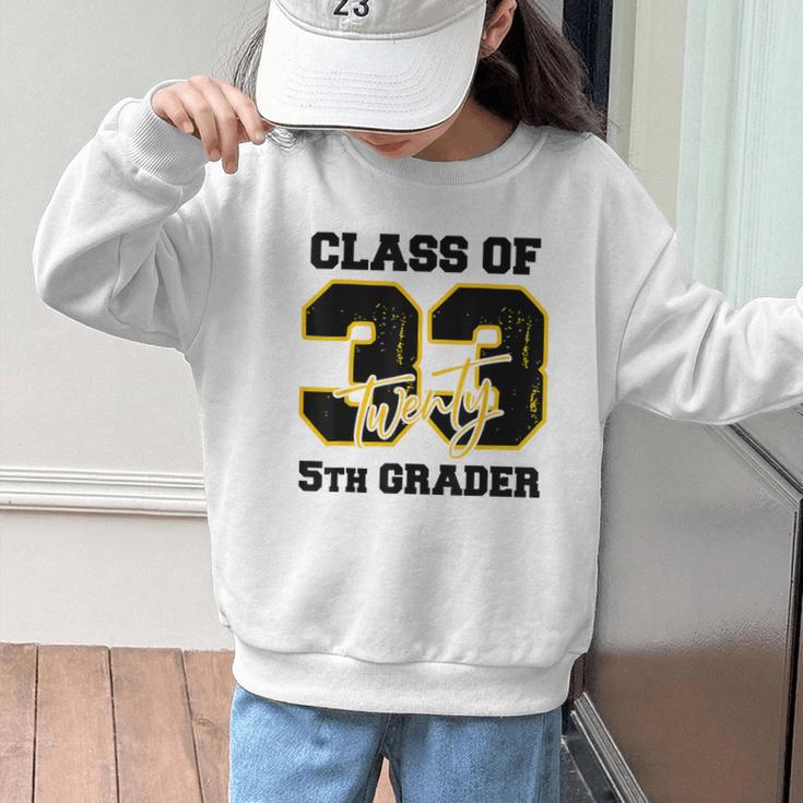 Class Of 2033 5th Grader Elementary School Back To School Graphic Kid Sweatshirt Class Of 2033 5th Grader Elementary School Back To School Graphic Kid Sweatshirt