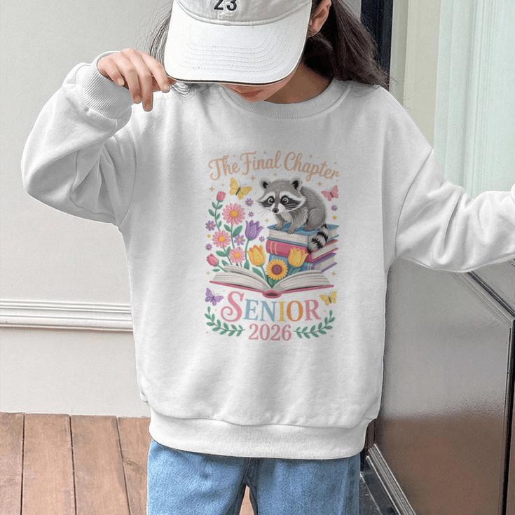 The Final Chapter Back To School Class Of 2026 Senior Premium Tri-Blend Graphic Kid Sweatshirt
