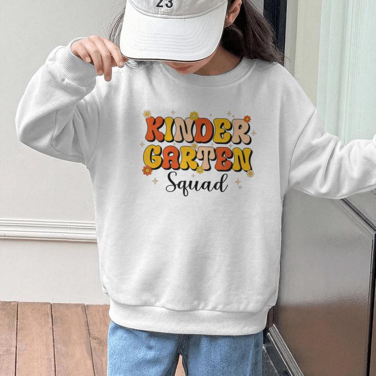 Kinder Garten Squad Team Back To School Kinder Garten Kids Graphic Kid Sweatshirt Kinder Garten Squad Team Back To School Kinder Garten Kids Graphic Kid Sweatshirt