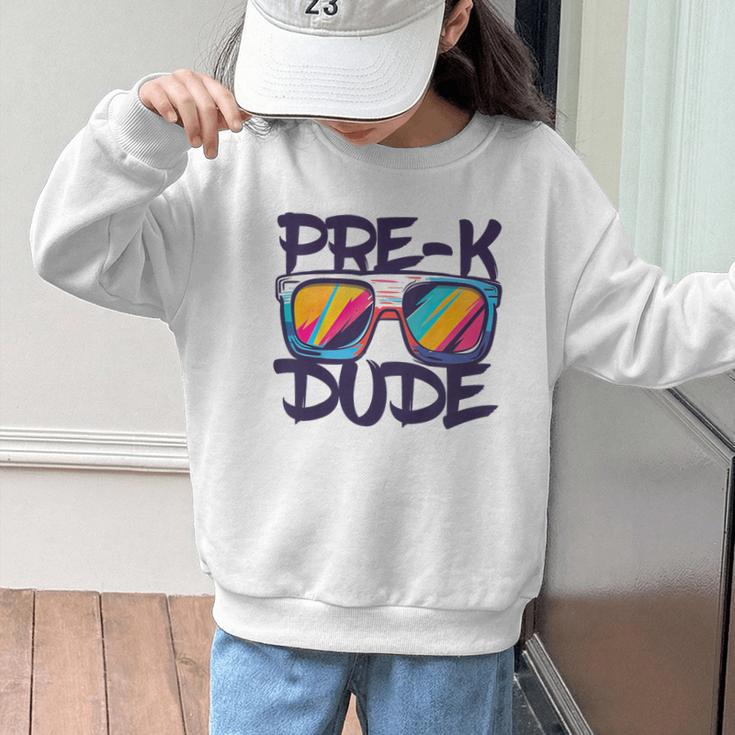 Pre-K Dude Shirt Graduation Back To School PreK Boy Girl Graphic Kid Sweatshirt