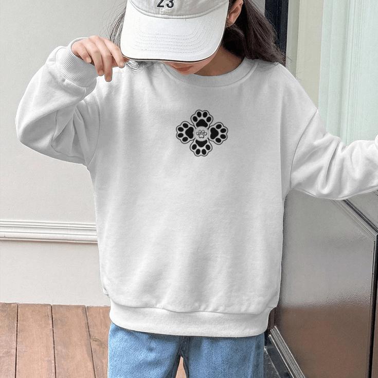 Wildcats Flower Sports Fan Team Spirit Mascot Back To School Graphic Kid Sweatshirt Wildcats Flower Sports Fan Team Spirit Mascot Back To School Graphic Kid Sweatshirt