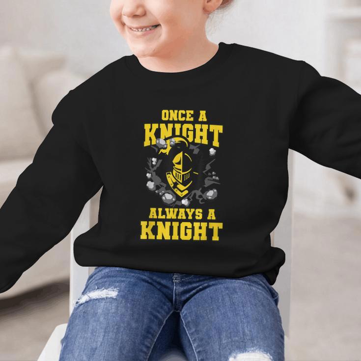 Always A Knight Back To School Spirit GY Graphic Kid Sweatshirt Always A Knight Back To School Spirit GY Graphic Kid Sweatshirt