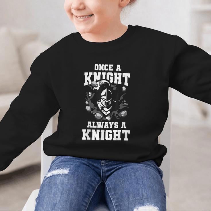 Always A Knight Back To School Spirit Graphic Kid Sweatshirt