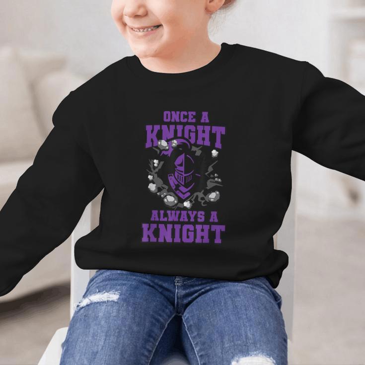 Always A Knight Back To School Spirit P Graphic Kid Sweatshirt Always A Knight Back To School Spirit P Graphic Kid Sweatshirt