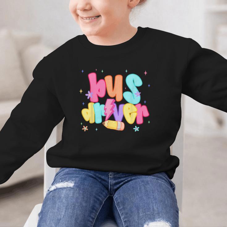 Back To School Bus Driver First Day Men Women Lighting Graphic Kid Sweatshirt Back To School Bus Driver First Day Men Women Lighting Graphic Kid Sweatshirt