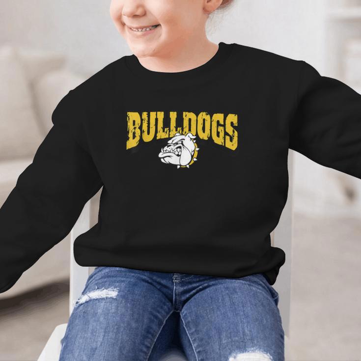 Bulldogs Back To School Spirit GY Graphic Kid Sweatshirt