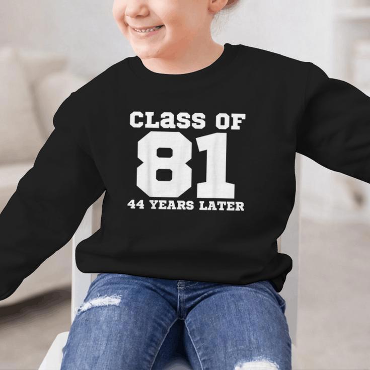 Class Of 1981 44 Years Later Reunions SQUAD Back To School Graphic Kid Sweatshirt