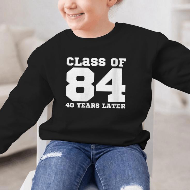 Class Of 1984 40 Years Later Reunions SQUAD Back To School Graphic Kid Sweatshirt Class Of 1984 40 Years Later Reunions SQUAD Back To School Graphic Kid Sweatshirt