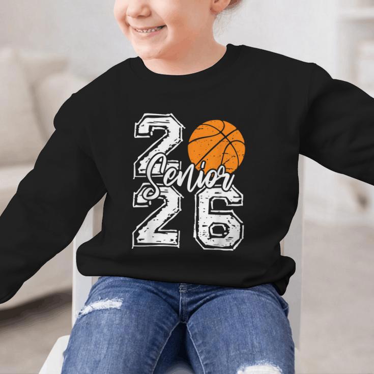 Class Of 2026 Basketball Senior 2026 Back To School Graphic Kid Sweatshirt Class Of 2026 Basketball Senior 2026 Back To School Graphic Kid Sweatshirt