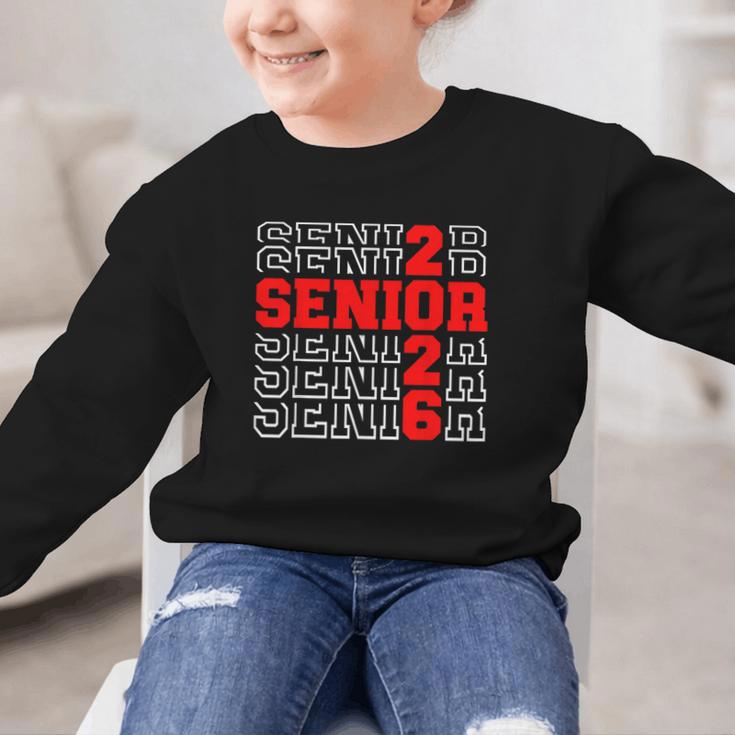 Class Of 2026 Senior Back To School 2026 Graduation 2026 Graphic Kid Sweatshirt Class Of 2026 Senior Back To School 2026 Graduation 2026 Graphic Kid Sweatshirt