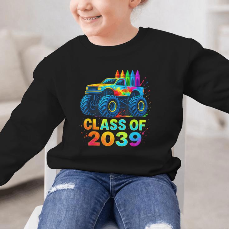 Class Of 2039 Monster Truck Kindergarten Back To School Boys Graphic Kid Sweatshirt Class Of 2039 Monster Truck Kindergarten Back To School Boys Graphic Kid Sweatshirt