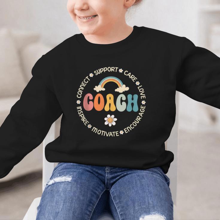 Coach Appreciation Week Back To School Graphic Kid Sweatshirt Coach Appreciation Week Back To School Graphic Kid Sweatshirt