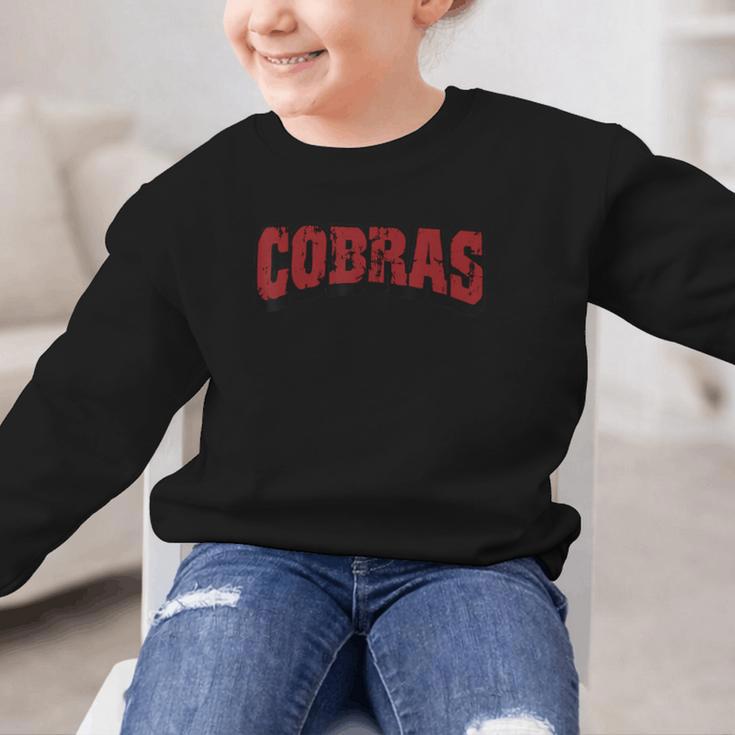 Cobras Back To School Spirit M Graphic Kid Sweatshirt