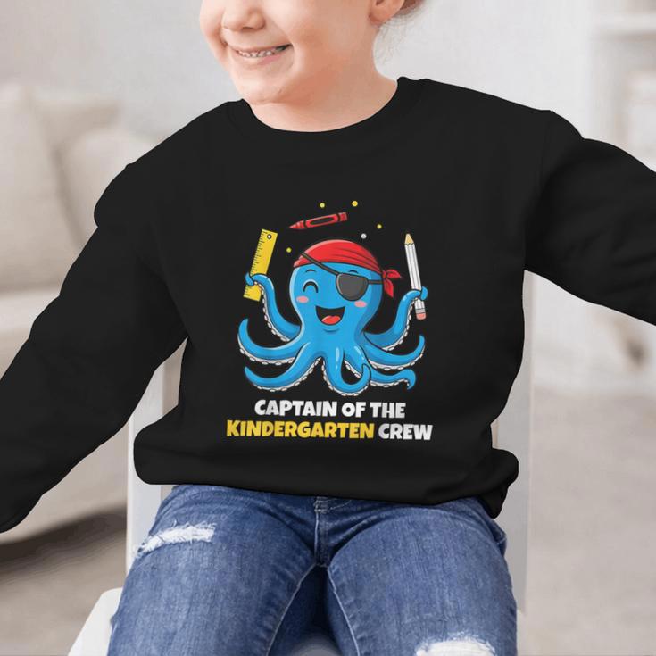 Cute Octopus Pirate Kindergarten Boys Kids Back To School Graphic Kid Sweatshirt