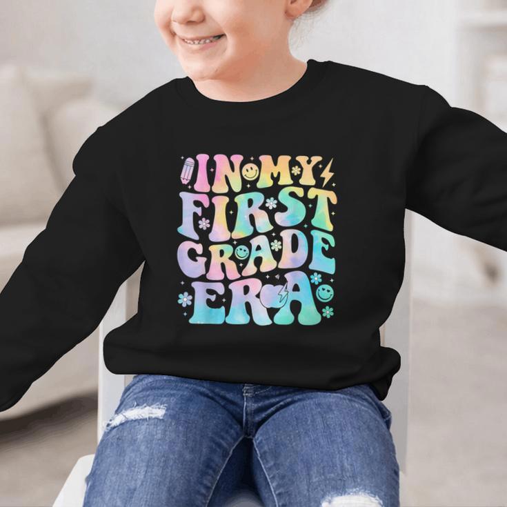 In My First Grade Era Girl Tie Dye 1st Grade Back To School Graphic Kid Sweatshirt In My First Grade Era Girl Tie Dye 1st Grade Back To School Graphic Kid Sweatshirt