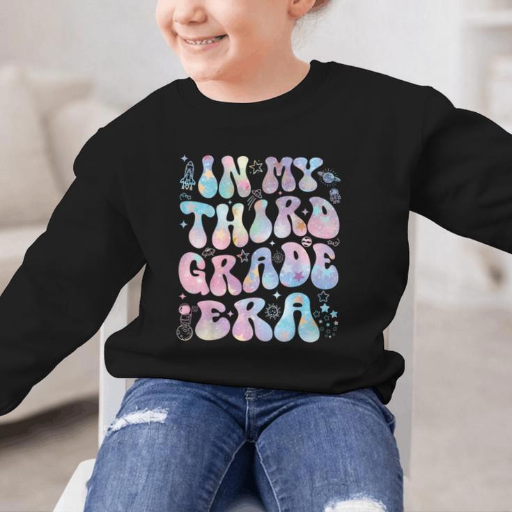 Groovy In My Third Grade Era Tie Dye Kids Boy Back To School Graphic Kid Sweatshirt Groovy In My Third Grade Era Tie Dye Kids Boy Back To School Graphic Kid Sweatshirt