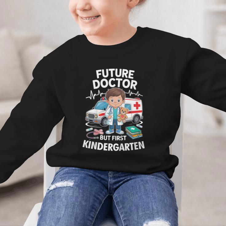 Kids Future Doctor Kindergarten Student Back To School Boy Kids Graphic Kid Sweatshirt Kids Future Doctor Kindergarten Student Back To School Boy Kids Graphic Kid Sweatshirt
