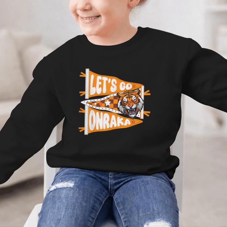 Let's Go Onraka Unity Back To School Spirit Graphic Kid Sweatshirt Let's Go Onraka Unity Back To School Spirit Graphic Kid Sweatshirt