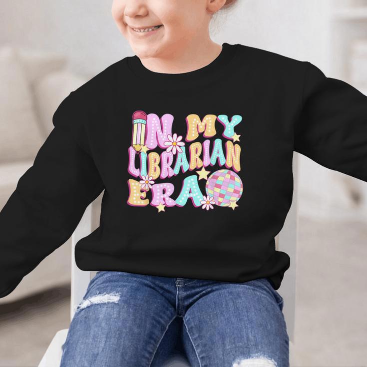 In My Librarian Era Cool Back To School Outfit Girl Women Graphic Kid Sweatshirt