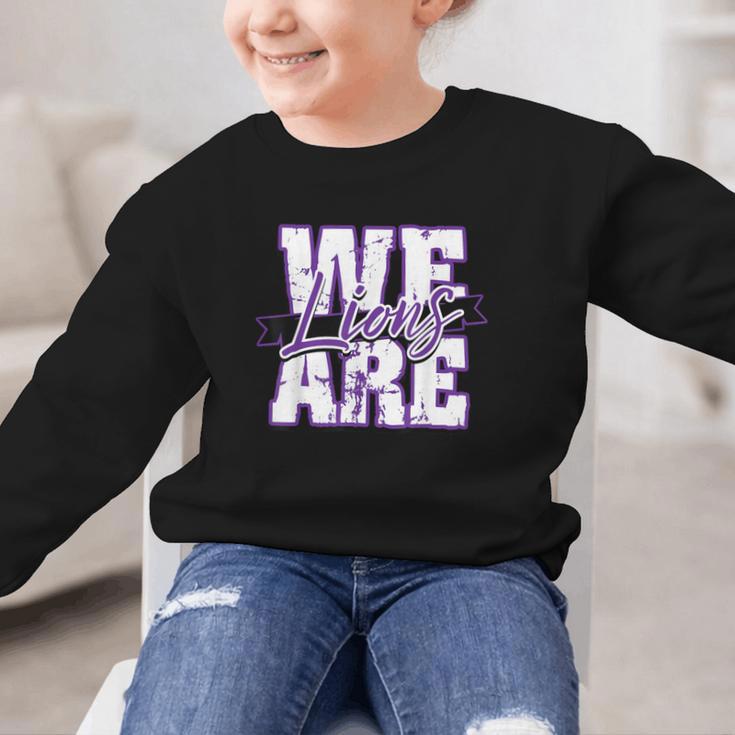 Lions Back To School Spirit P Graphic Kid Sweatshirt Lions Back To School Spirit P Graphic Kid Sweatshirt