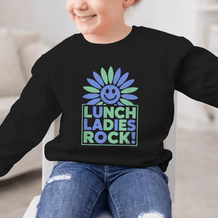 Lunch Lady Squad Cafeteria Worker Back To School Graphic Kid Sweatshirt