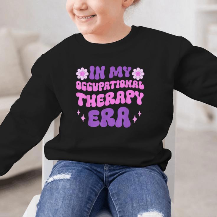 In My Occupational Therapy Era Groovy OT Back To School Graphic Kid Sweatshirt In My Occupational Therapy Era Groovy OT Back To School Graphic Kid Sweatshirt