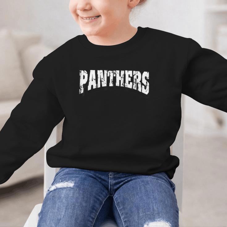 Panthers Back To School Spirit Graphic Kid Sweatshirt Panthers Back To School Spirit Graphic Kid Sweatshirt