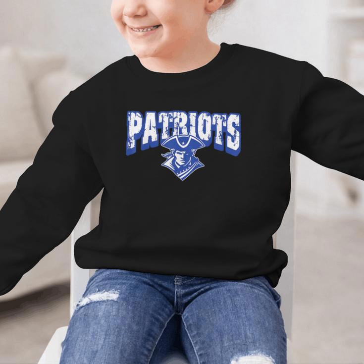 Patriots Back To School Spirit B Graphic Kid Sweatshirt Patriots Back To School Spirit B Graphic Kid Sweatshirt