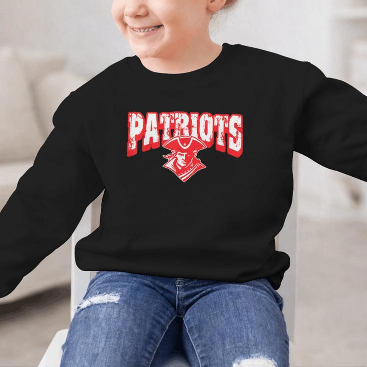 Patriots Back To School Spirit R Graphic Kid Sweatshirt Patriots Back To School Spirit R Graphic Kid Sweatshirt