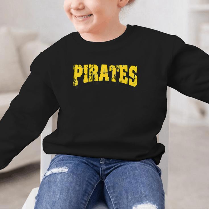Pirates Back To School Spirit GY Graphic Kid Sweatshirt Pirates Back To School Spirit GY Graphic Kid Sweatshirt