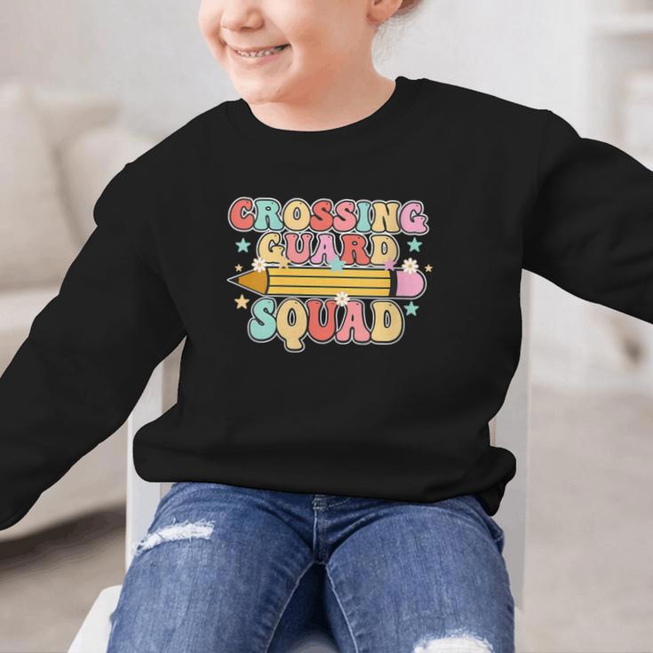 School Crossing Guard Retro Back To School Cool Appreciation Graphic Kid Sweatshirt School Crossing Guard Retro Back To School Cool Appreciation Graphic Kid Sweatshirt