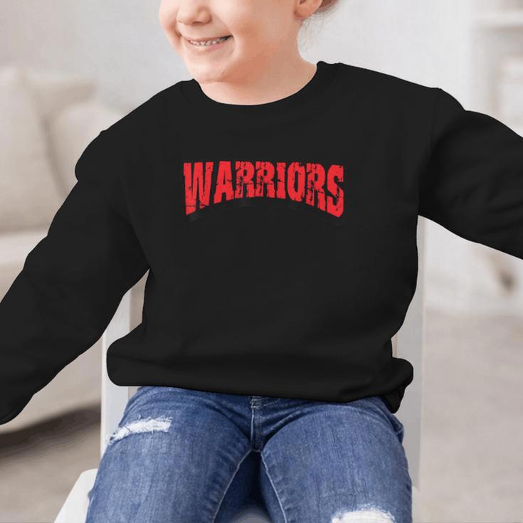 Warriors Back To School Spirit R Graphic Kid Sweatshirt Warriors Back To School Spirit R Graphic Kid Sweatshirt