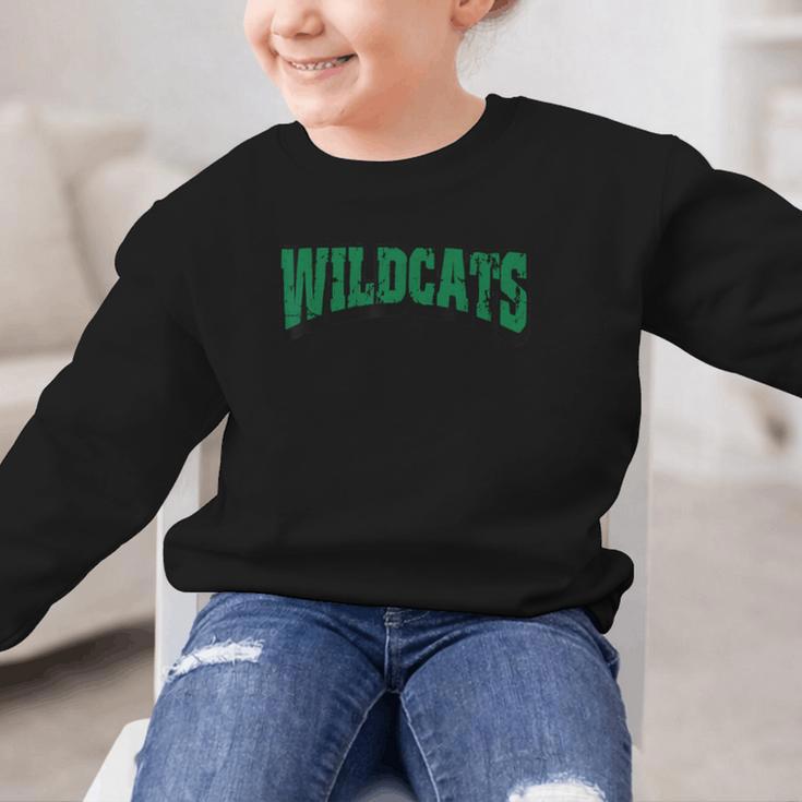 Wildcats Back To School Spirit G Graphic Kid Sweatshirt