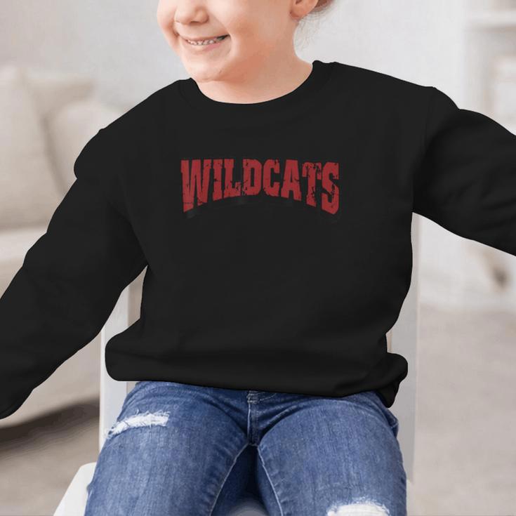 Wildcats Back To School Spirit M Graphic Kid Sweatshirt Wildcats Back To School Spirit M Graphic Kid Sweatshirt