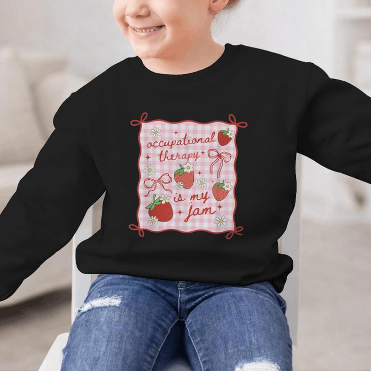 Women Occupational Therapy Cute Strawberry OT Back To School Graphic Kid Sweatshirt Women Occupational Therapy Cute Strawberry OT Back To School Graphic Kid Sweatshirt