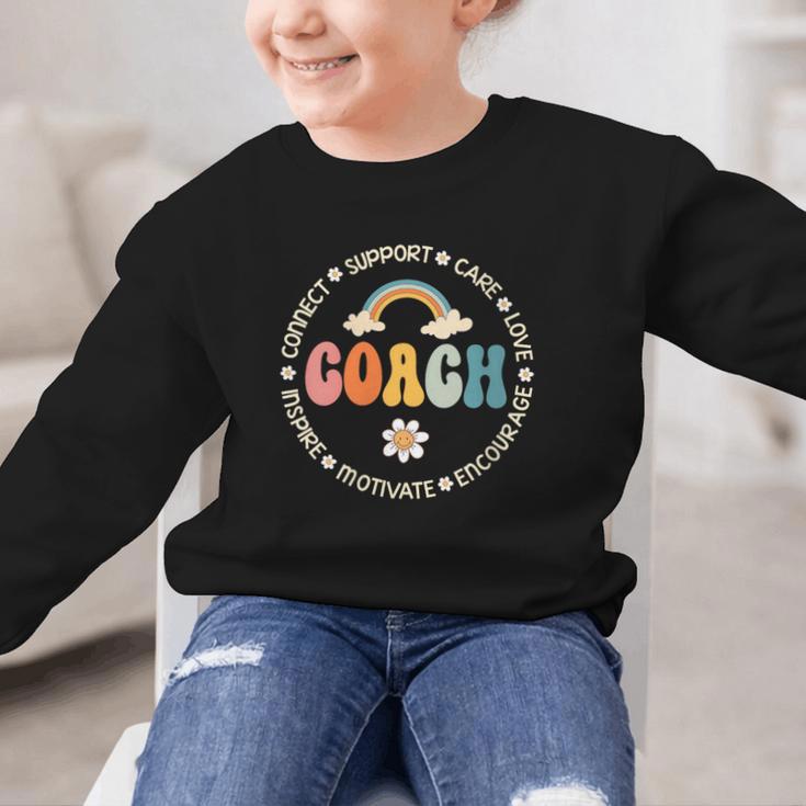 Women's Coach Appreciation Week Back To School Graphic Kid Sweatshirt