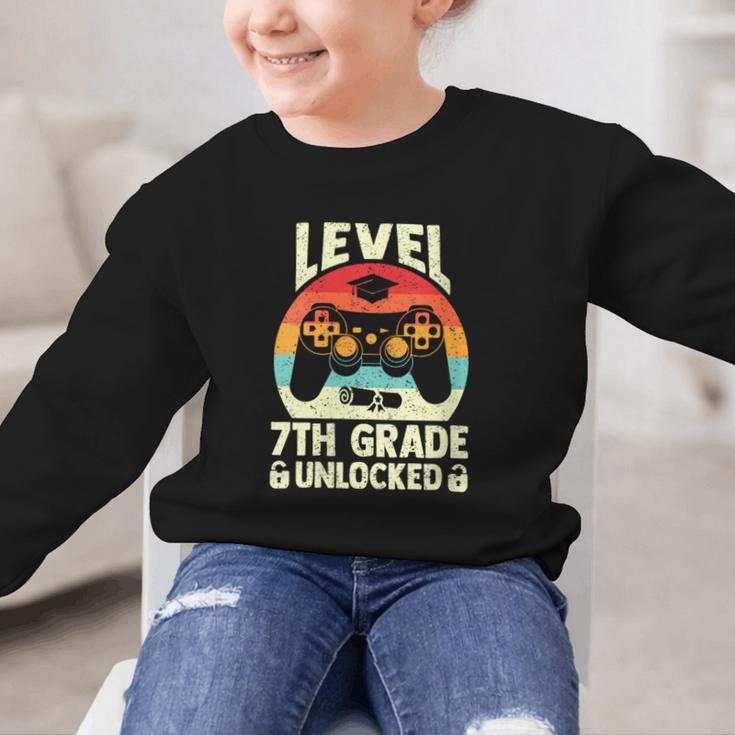 Women's Level 7th Grade Unlocked Back To School 7th Grade Boys Graphic Kid Sweatshirt Women's Level 7th Grade Unlocked Back To School 7th Grade Boys Graphic Kid Sweatshirt