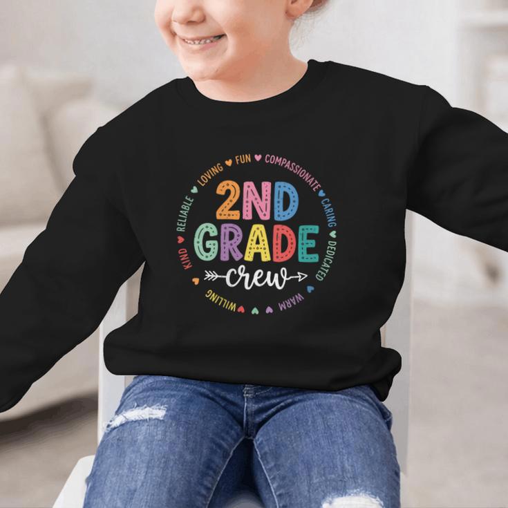 Women's Second 2ND Grade Crew Back To School Kids Students Tee Graphic Kid Sweatshirt Women's Second 2ND Grade Crew Back To School Kids Students Tee Graphic Kid Sweatshirt