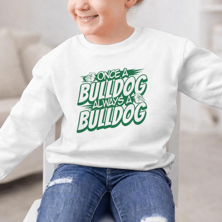 Always A Bulldog Back To School Spirit G Performance Graphic Kid Sweatshirt Always A Bulldog Back To School Spirit G Performance Graphic Kid Sweatshirt