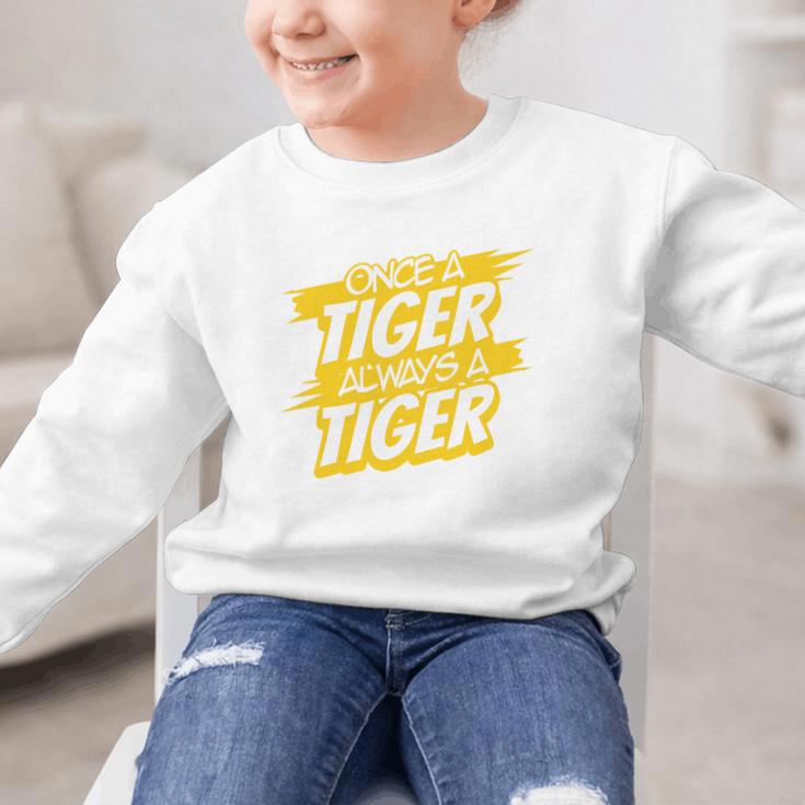 Always A Tiger Back To School Spirit GY Performance Graphic Kid Sweatshirt Always A Tiger Back To School Spirit GY Performance Graphic Kid Sweatshirt
