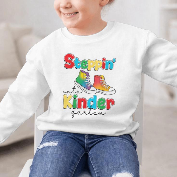 Back To School Girls Boys First Day Of Kindergarten Graphic Kid Sweatshirt Back To School Girls Boys First Day Of Kindergarten Graphic Kid Sweatshirt