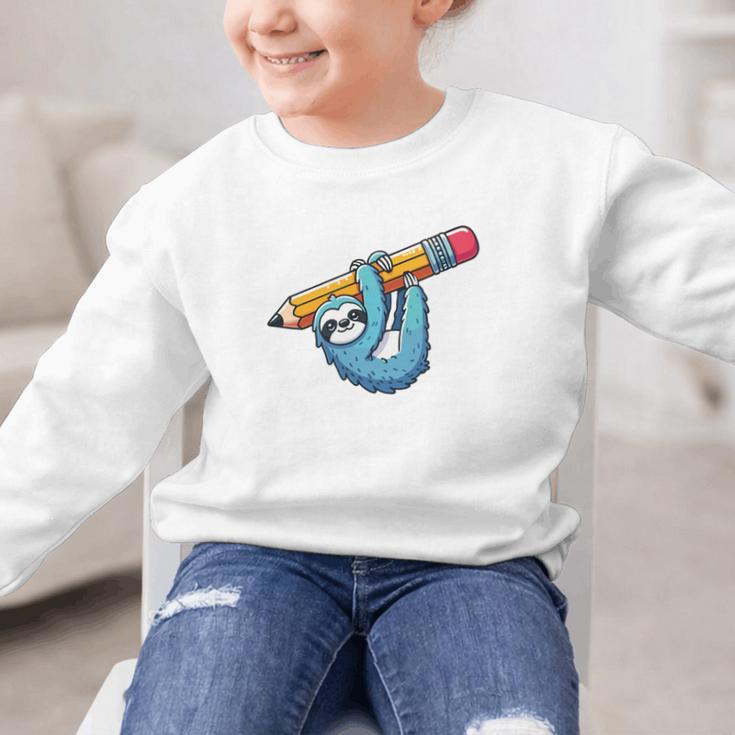 Back To School Seventh Grade Sloth Hanging Out In 7th Grade Performance Graphic Kid Sweatshirt Back To School Seventh Grade Sloth Hanging Out In 7th Grade Performance Graphic Kid Sweatshirt