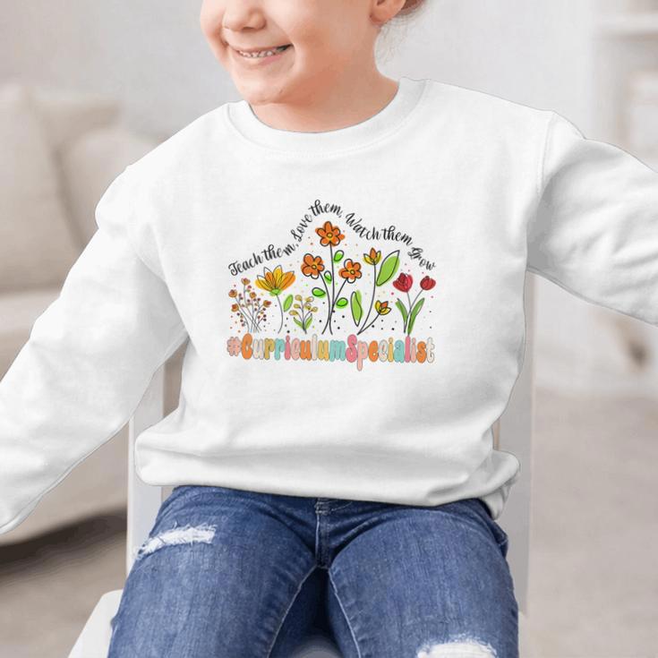 Curriculum Specialist Appreciation Week Back To School Graphic Kid Sweatshirt