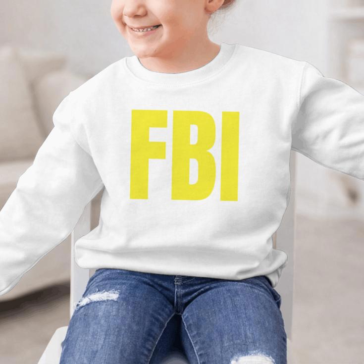 FBI Frequent Bathroom Inspector Back To School Graphic Kid Sweatshirt FBI Frequent Bathroom Inspector Back To School Graphic Kid Sweatshirt