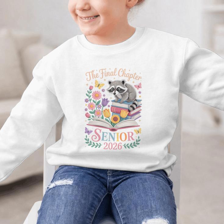 The Final Chapter Back To School Class Of 2026 Senior Premium Tri-Blend Graphic Kid Sweatshirt