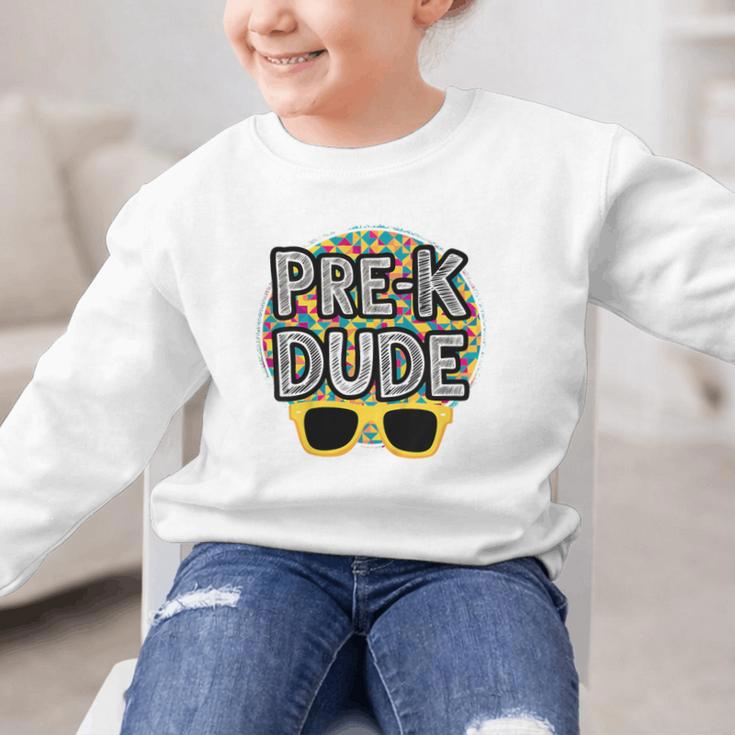 Kids Pre-K Dude Shirt Back To School PreK Boy Girl Graphic Kid Sweatshirt Kids Pre-K Dude Shirt Back To School PreK Boy Girl Graphic Kid Sweatshirt