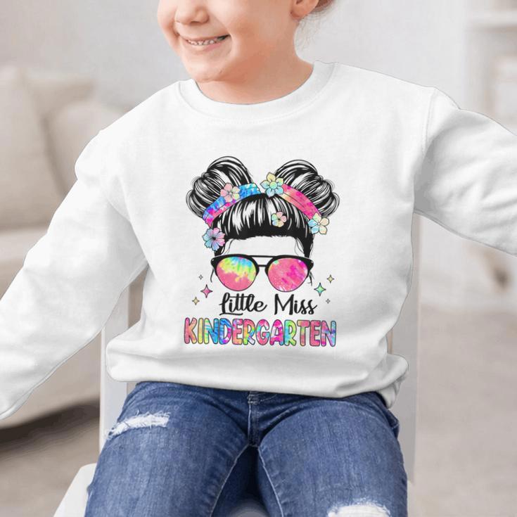 Little Miss Kindergarten Girls Kids Back To School Kinder Graphic Kid Sweatshirt Little Miss Kindergarten Girls Kids Back To School Kinder Graphic Kid Sweatshirt