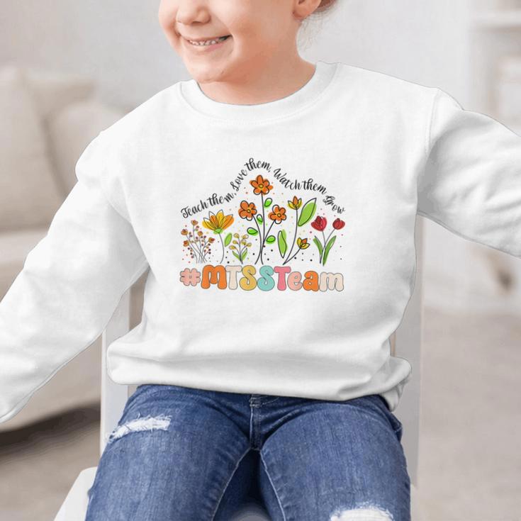 MTSS Team Appreciation Week Back To School Graphic Kid Sweatshirt