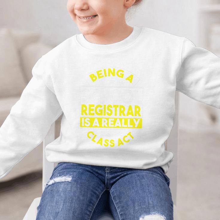 School Registry Student Enrollment Back To School Registrar Premium Graphic Kid Sweatshirt School Registry Student Enrollment Back To School Registrar Premium Graphic Kid Sweatshirt